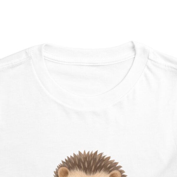 Toddler Short Sleeve Tee - "Free Hugs" Cute Hedgehog Design - Image 6